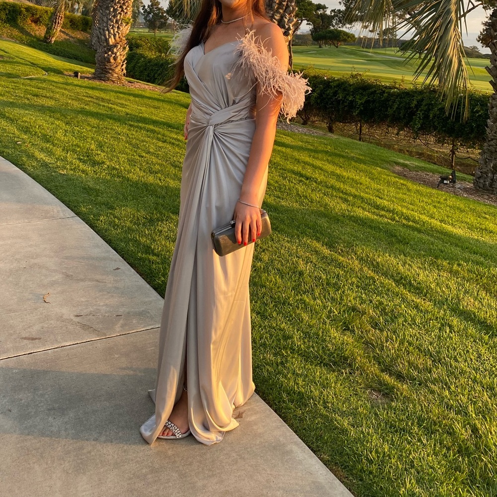 Silver dress